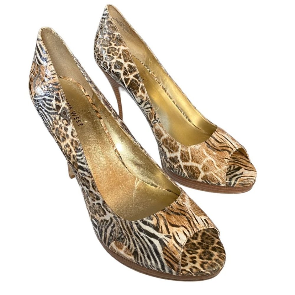 NINE WEST: NEW ZUKI Peep Toe Heels/Pumps Size 11